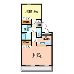 ピアレ・柏木の物件間取画像